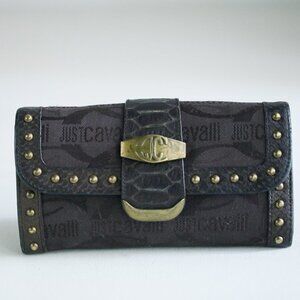COPY - Vintage 90s Y2K Monogram Canvas Leather Trim Tri Fold Brown Wallet